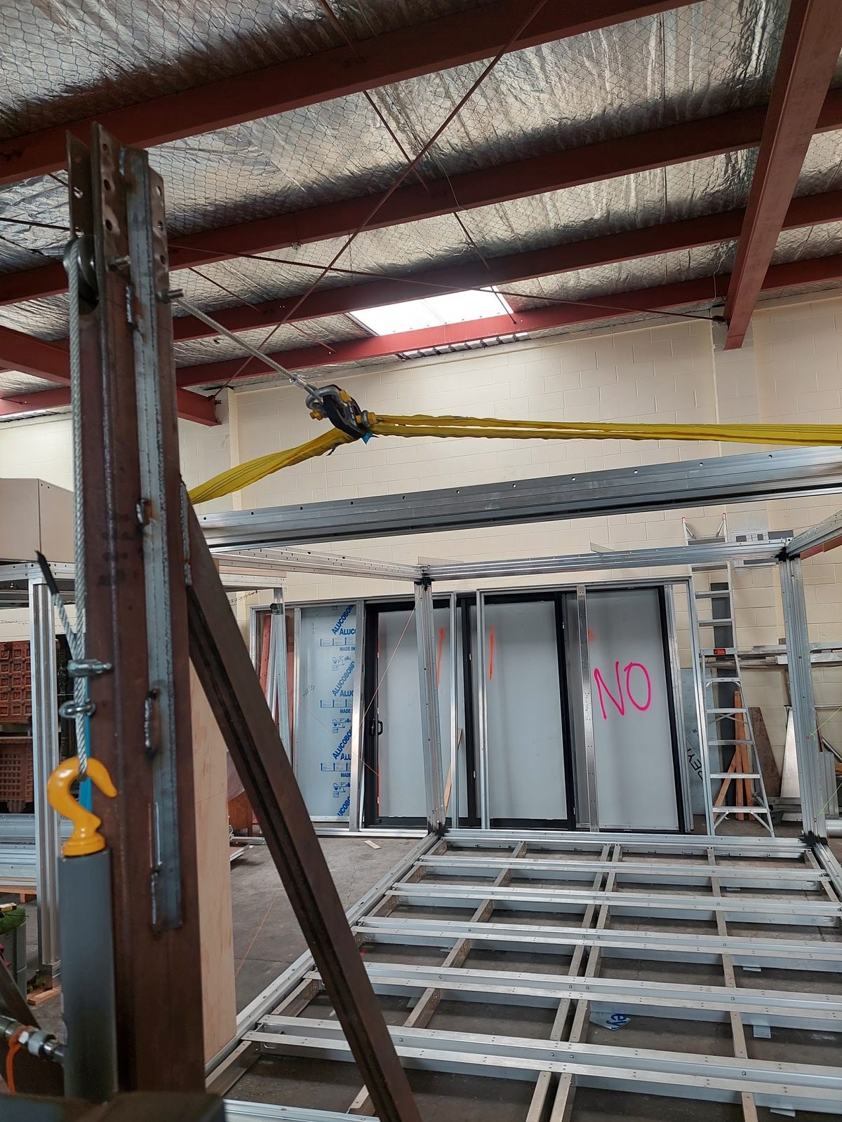 Anyplace structural testing