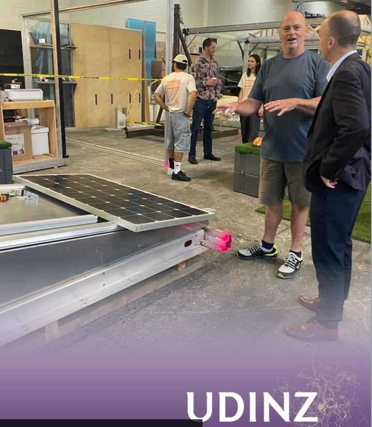 Solar roof at UDINZ